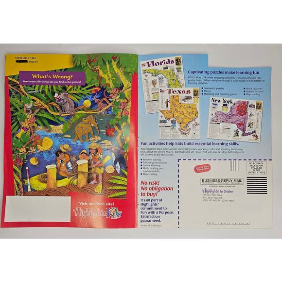 HIGHLIGHTs Periodical Magazine April 2008 Fun with a Purpose - Picture 4 of 6